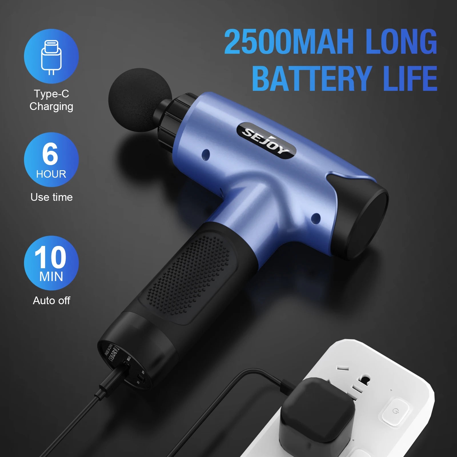 Sejoy WS-028 Fascia Gun with LED Touch Screen