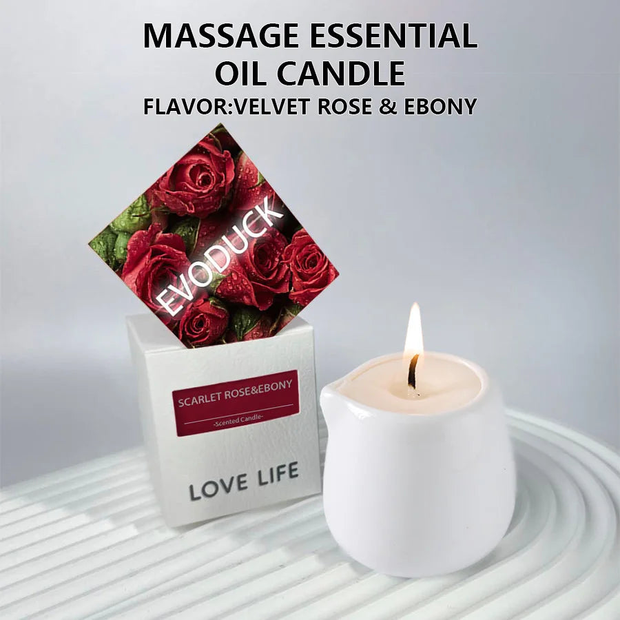 Fruity Scented Massage Candle