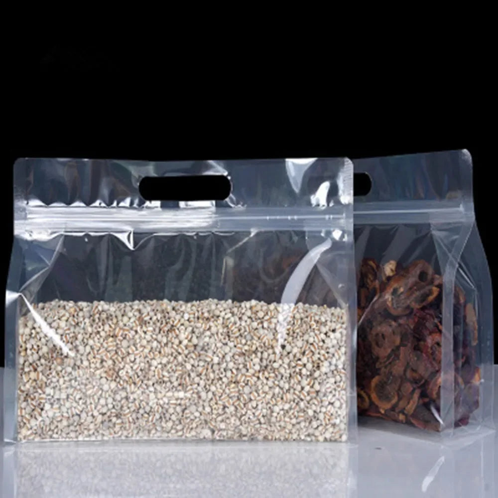 Clear Plastic Zipper Pouches