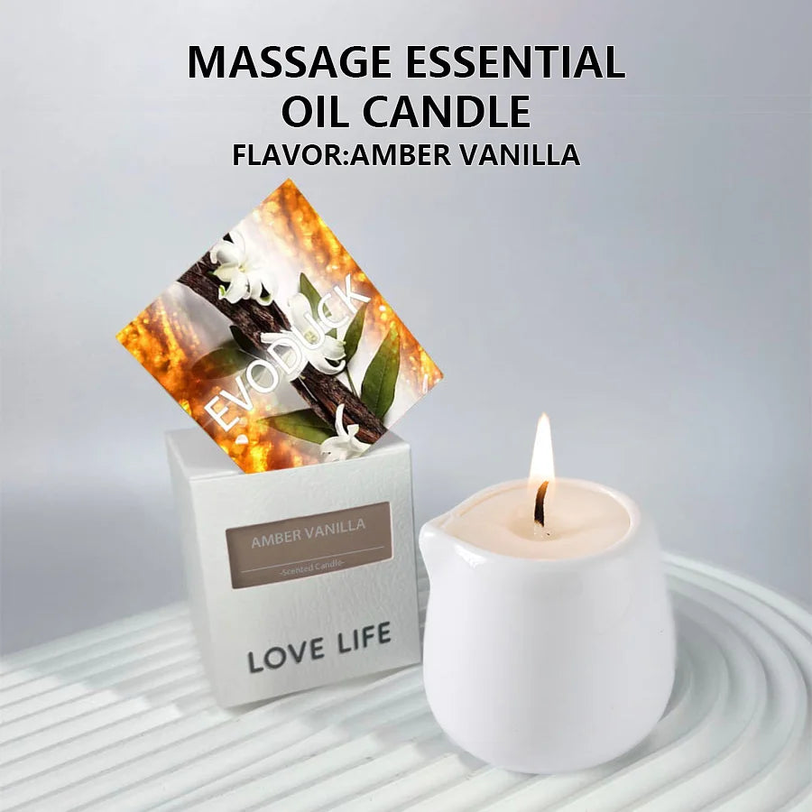Fruity Scented Massage Candle
