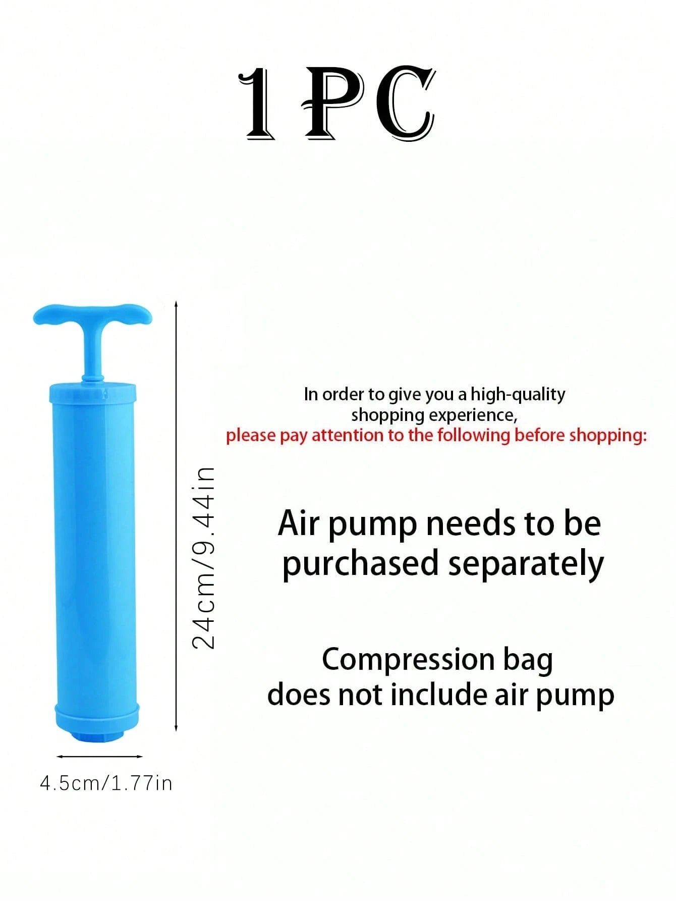Vacuum Compression Bags Set with Portable Hand Pump, Bedding & Clothes – Essential Travel Storage Solution, Vacuum Bag