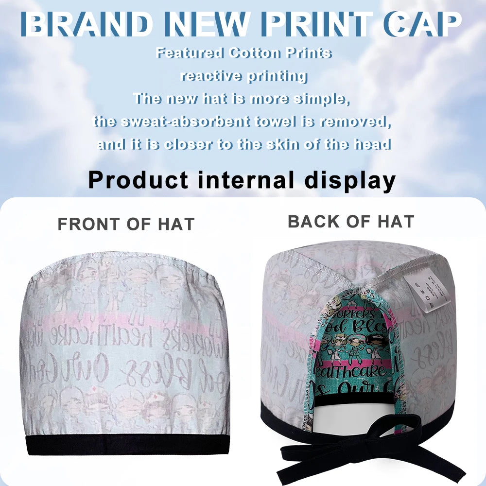 Hemming Cotton Skull Cartoon Hat