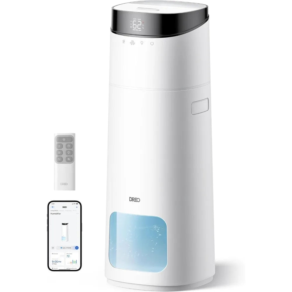 16L Smart Humidifier Large Room 1000 ft², 130H Cool Mist Air Humidifiers for Bedroom Plants Baby