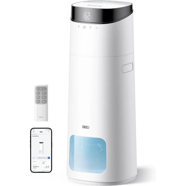 16L Smart Humidifier Large Room 1000 ft², 130H Cool Mist Air Humidifiers for Bedroom Plants Baby