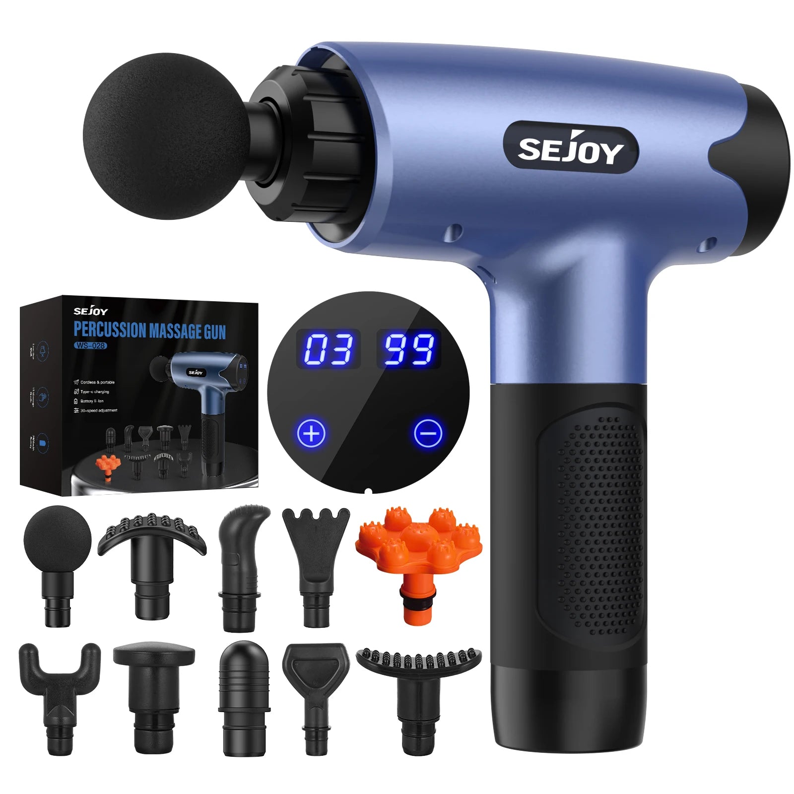 Sejoy WS-028 Fascia Gun with LED Touch Screen