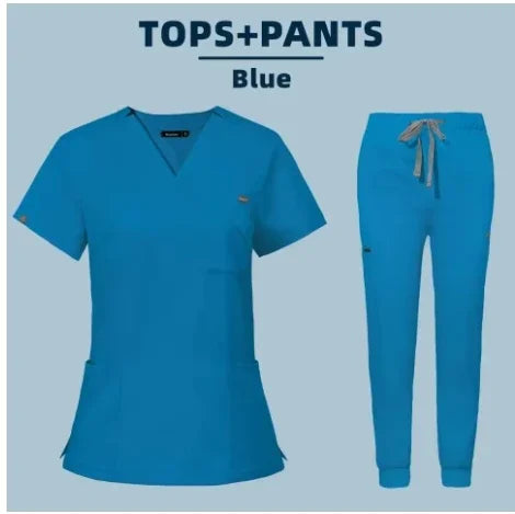 Medical Work Uniform Set for Doctors and Nurses