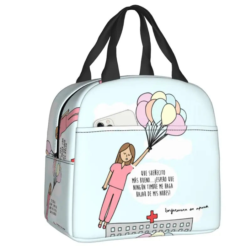 Enfermera Doctor Nurse Lunch Bag