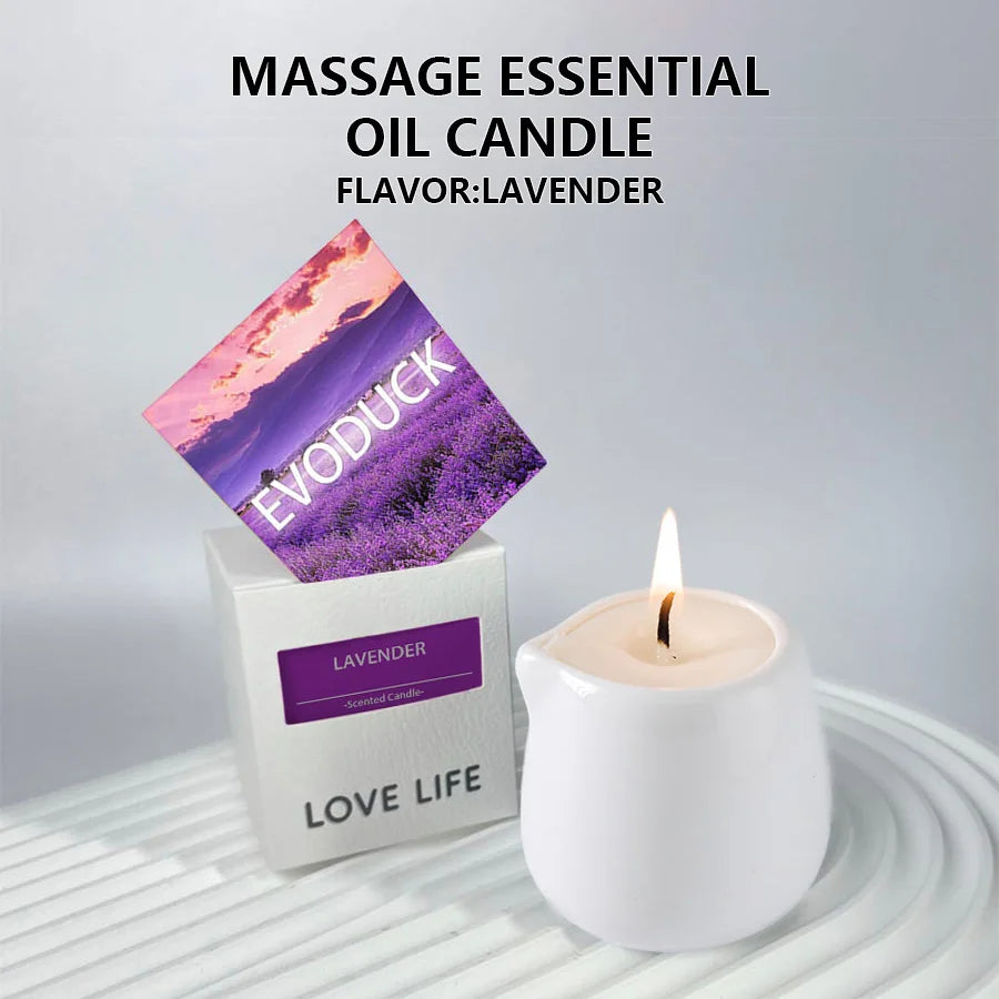 Fruity Scented Massage Candle