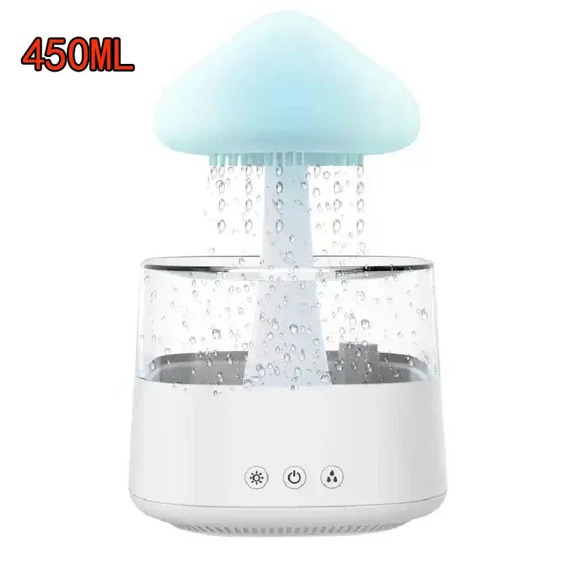 Cloud & Raindrop LED Aromatherapy Humidifier