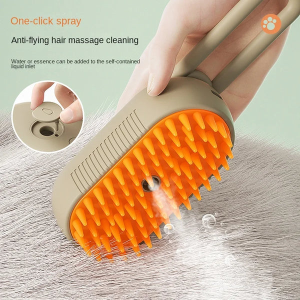3-in-1 Electric Pet Grooming Brush