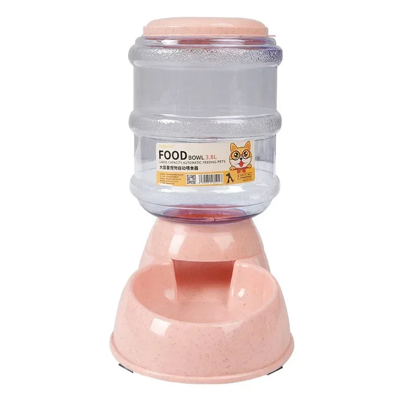 Automatic Dog Cat Feeder Water Dispenser
