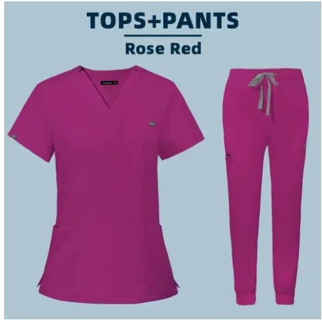 Medical Work Uniform Set for Doctors and Nurses